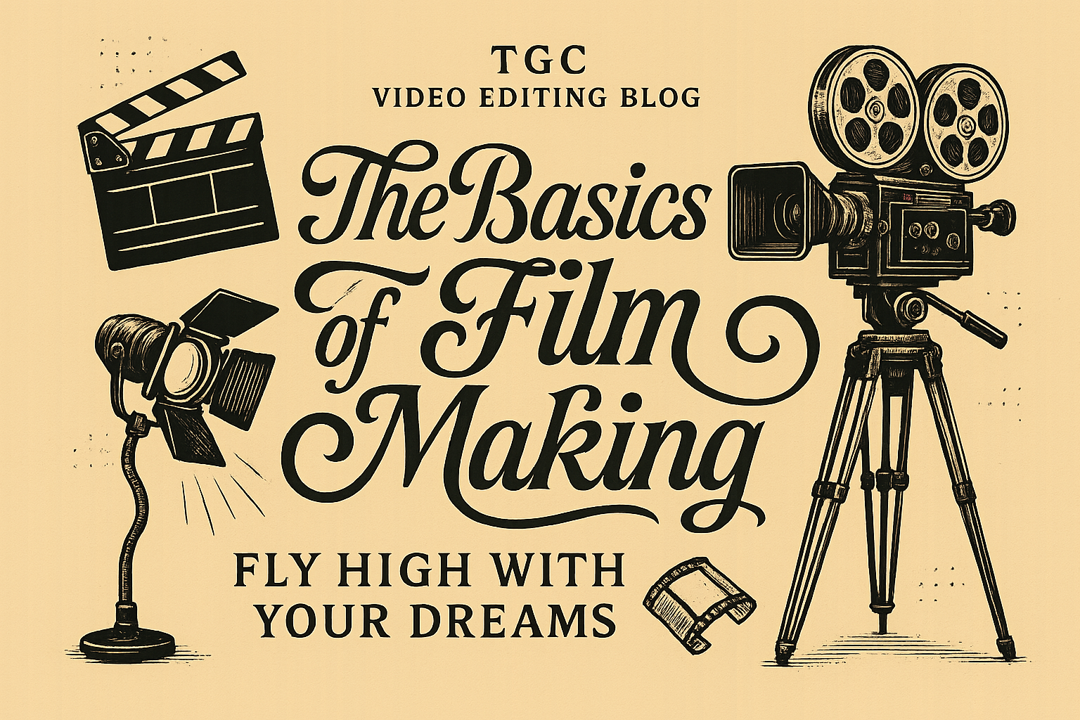 The Basics of Film Making- Fly High with Your Dreams